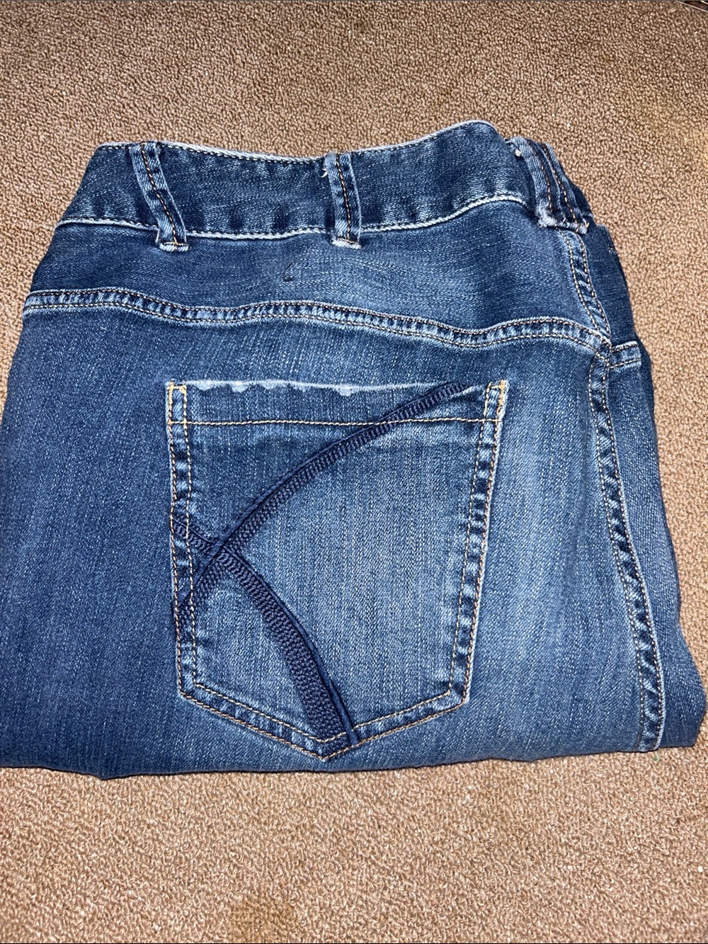 Lane Bryant Women's Blue Denim Jeans. Boot Cut